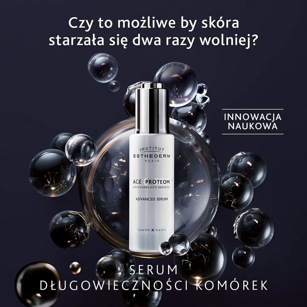 Institut Esthederm Age Proteom Zawansowane serum Trwale Redukujące Oznaki Starzenia Się skóry
