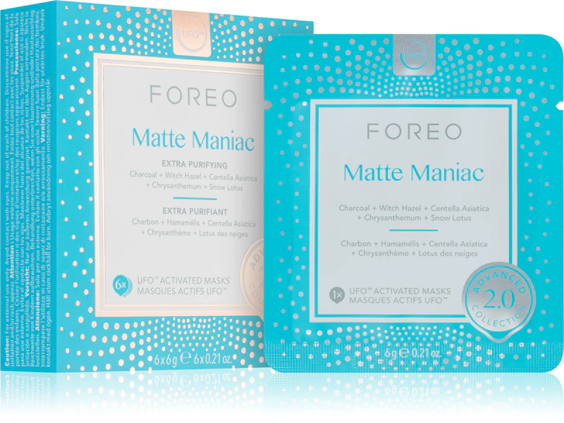 Máscara facial purificante FOREO UFO™ Matte Maniac