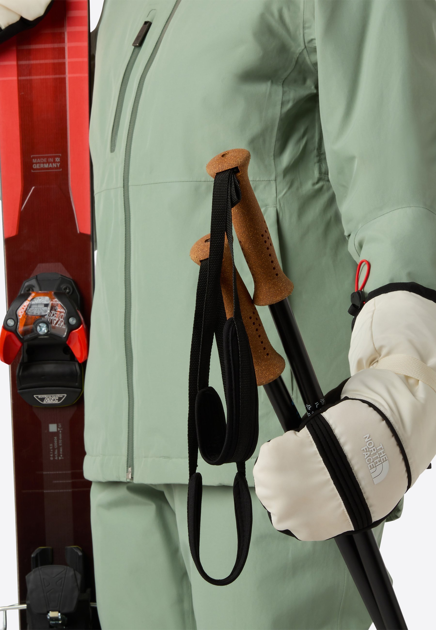 The North Face MONTANA - Handschoenen - witte duin