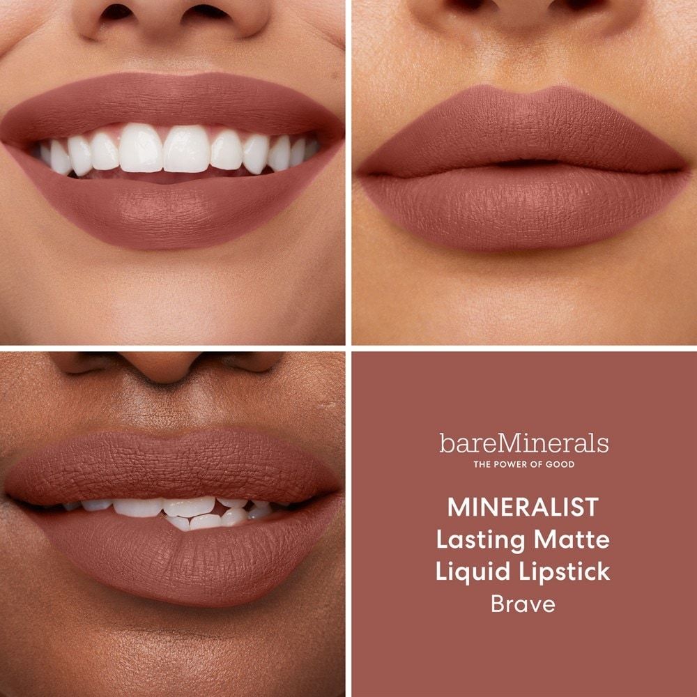 BareMinerals Lipstick Mineralist Trajna mat tekoča šminka - 3,7 ml