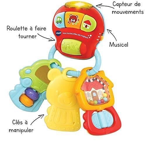 VTECH BABY - Mijn kleine magische sleutels rammelaar