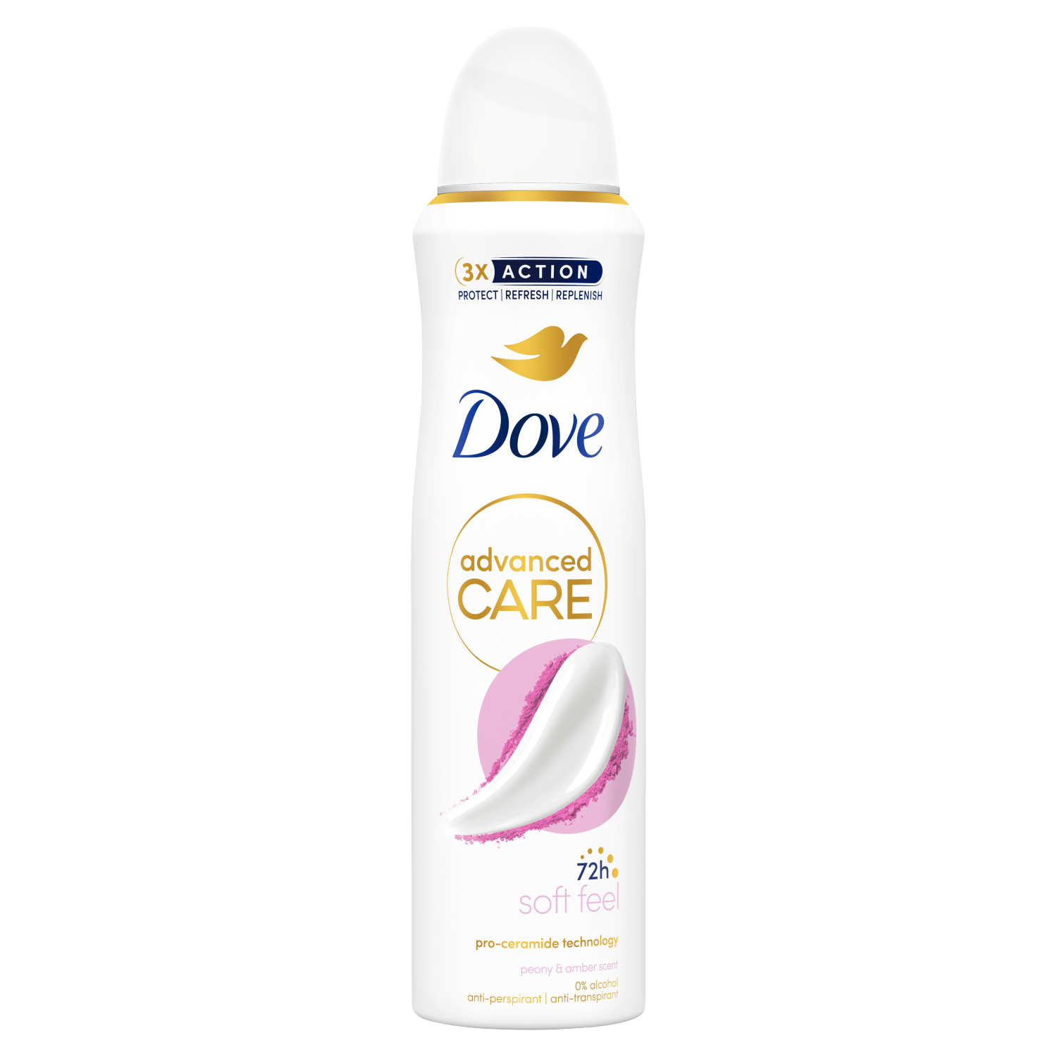 Dove Advanced Care Fragranza Peonia e Ambra