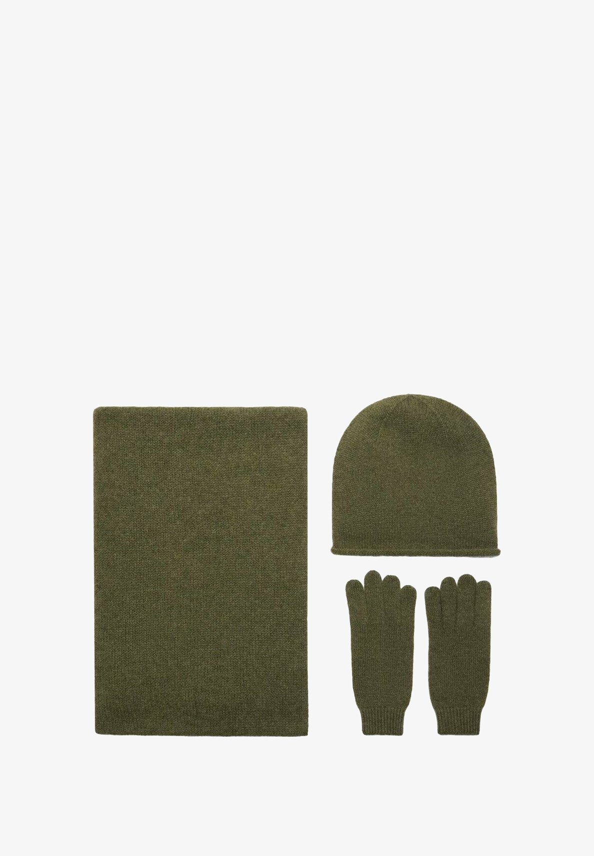 Set Mango - Sciarpa - verde