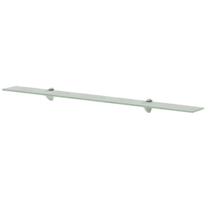 vidaXL Glazen wandplank 100 x 10 cm 8 mm