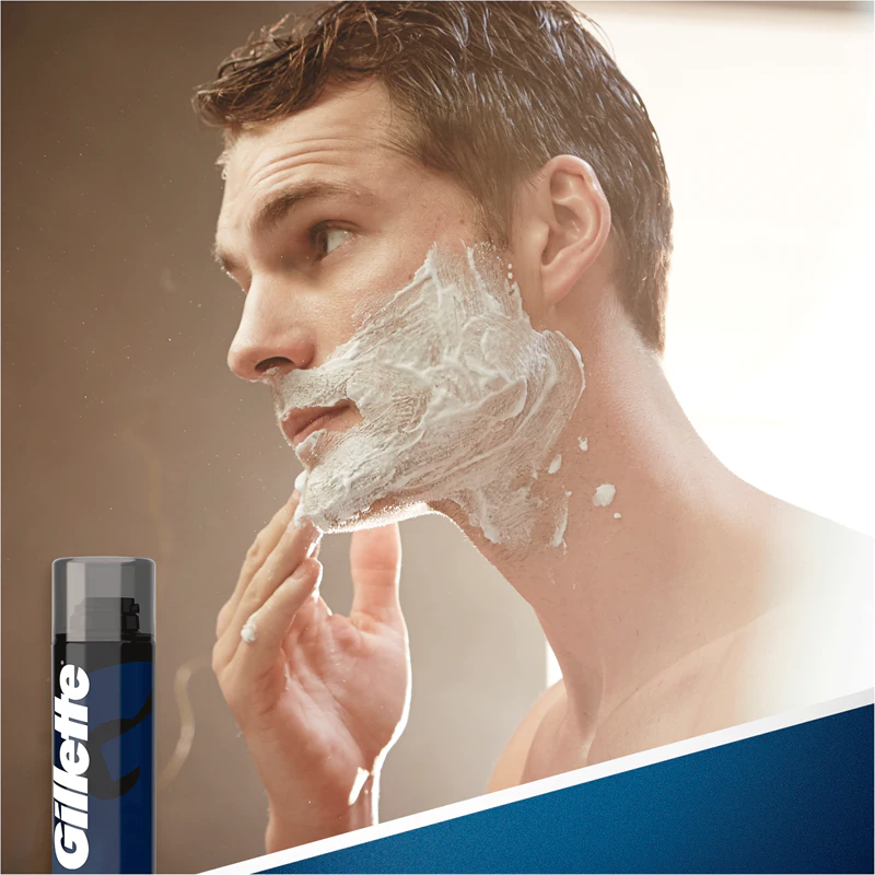 Gel de barbear Gillette Classic Regular para homem