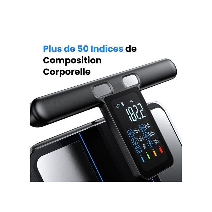 Balanza de baño Renpho Morphoscan MSC01 - Bluetooth - Negra
