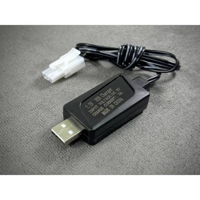 Batteria NiMH da 7,2 V 2000 mAh - ABSIMA - Custodia morbida Tamiya - Ideale per principianti - Plug and Play - Unisex