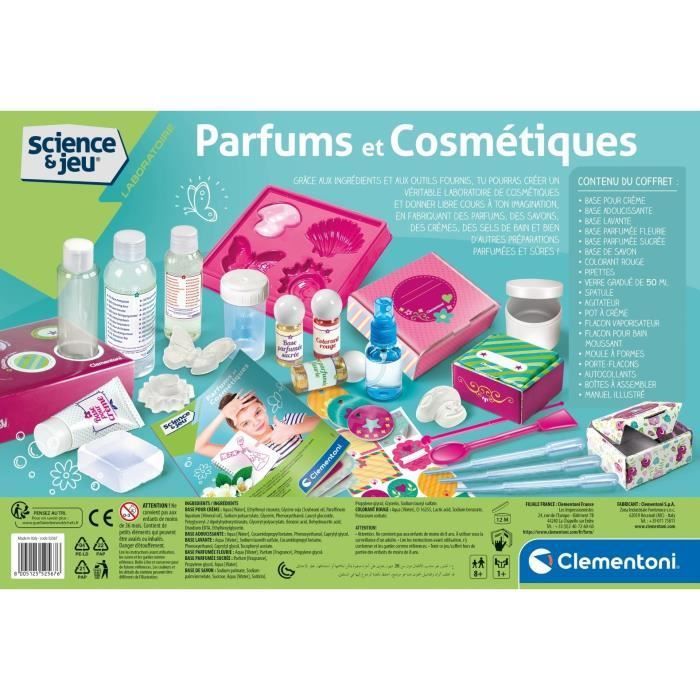 Clementoni - Ciencia y juego - Creación de perfumes y cosméticos - Hecho en Italia