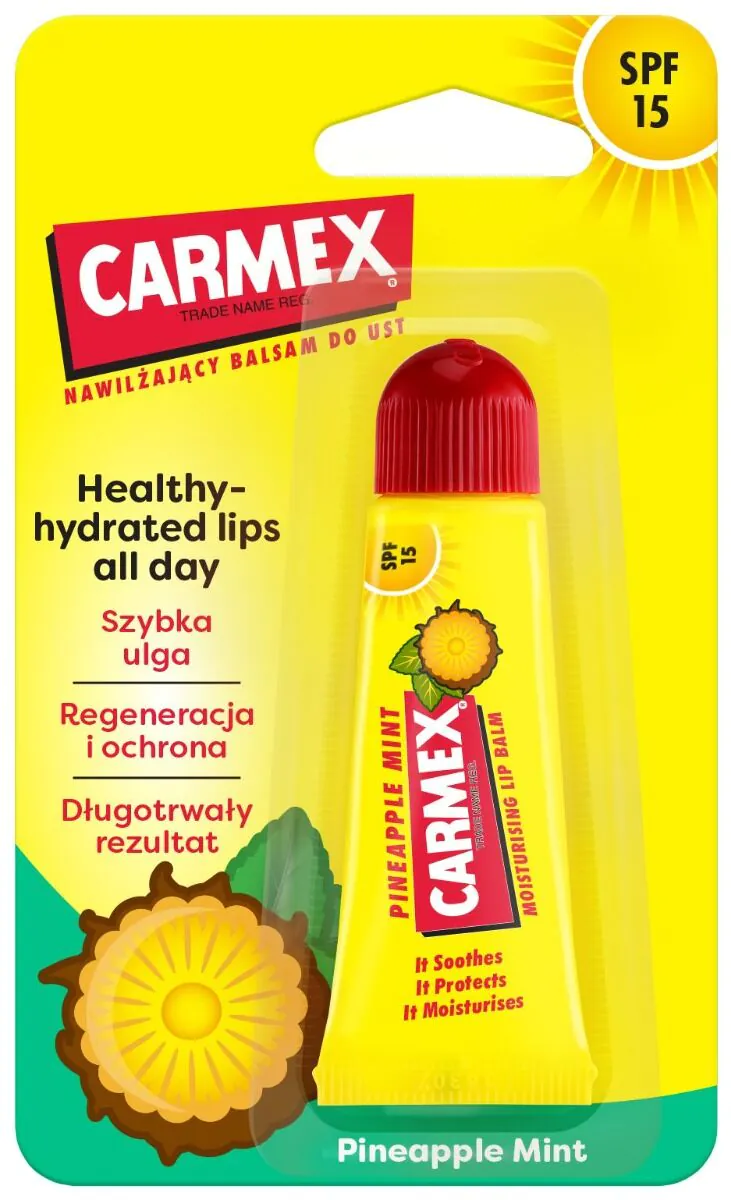 Carmex Pineapple Mint Balsam do ust