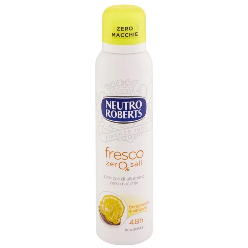 NEUTRO ROBERTS Neutro Roberts Fresh Yellow Deodorantspray 150 ml Bergamotte und Ingwer
