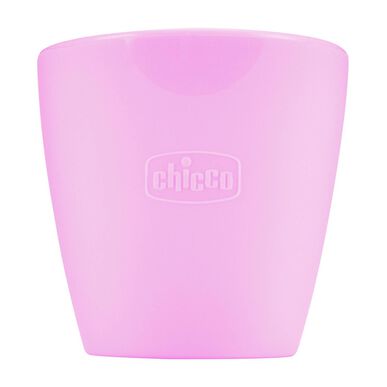 Chicco Mini silikonimuki 6 kk Vaaleanpunainen 1 kpl 1 kpl