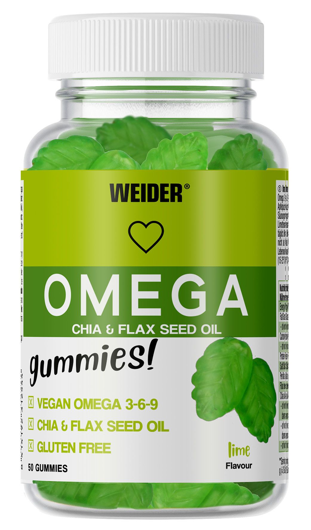 Omega karamele s okusom limete Multivitamini