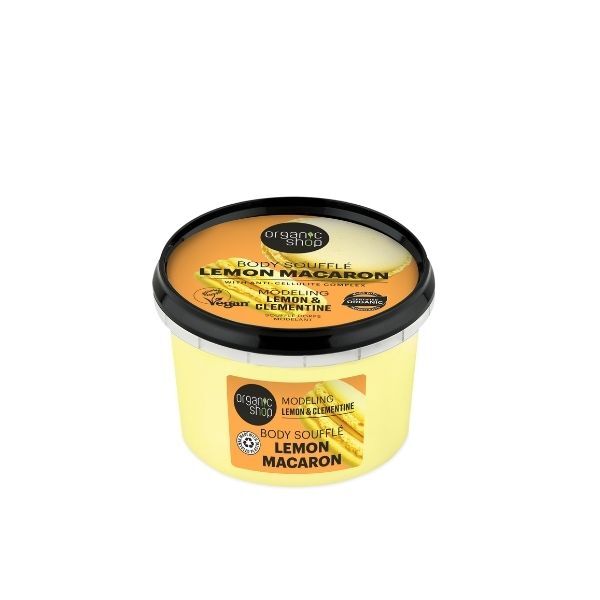 „Organic Shop“ citrininis makaronų kūno suflė su citrina ir klementinu