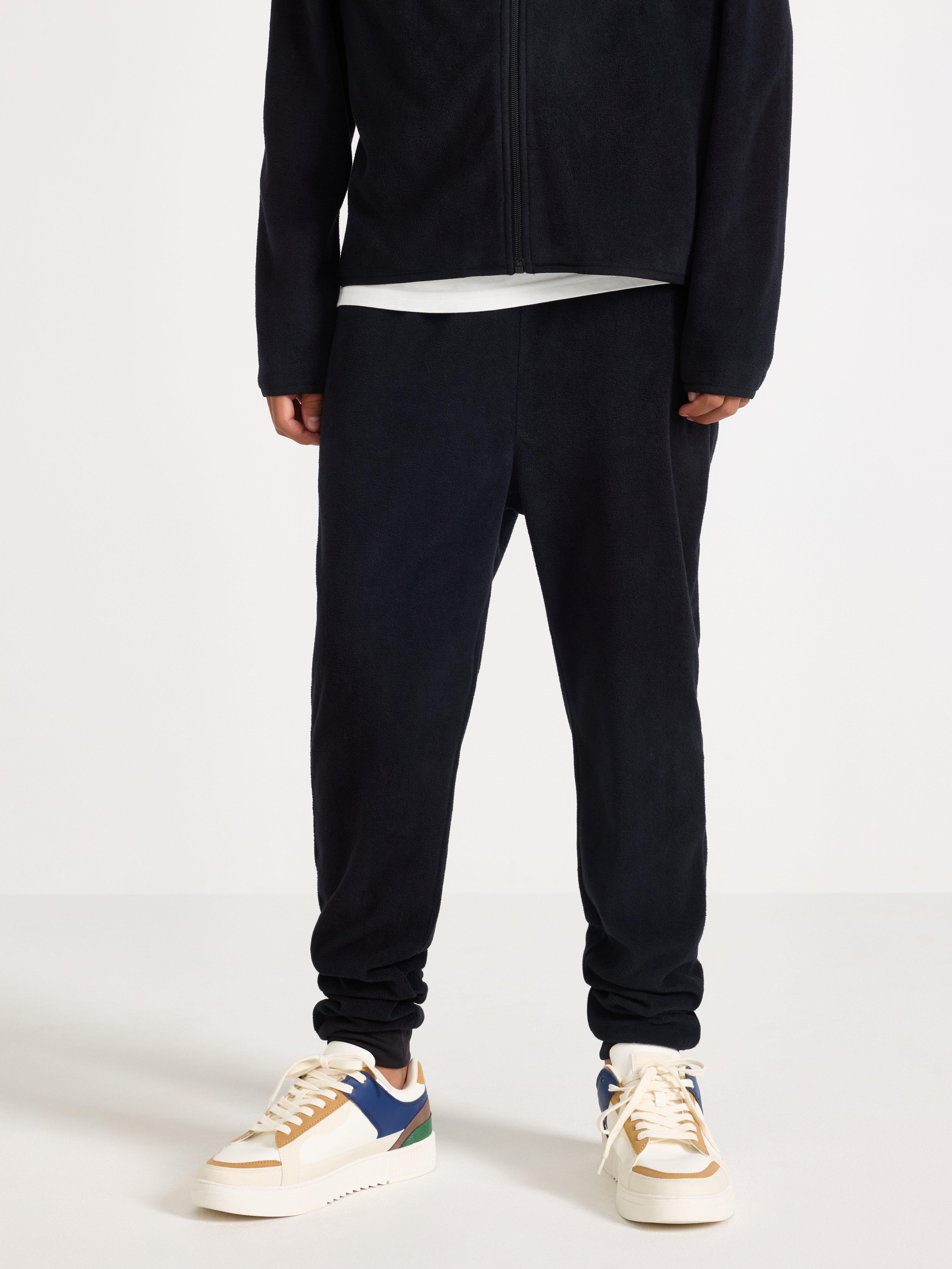 Mjukisbyxor a microfleece Black