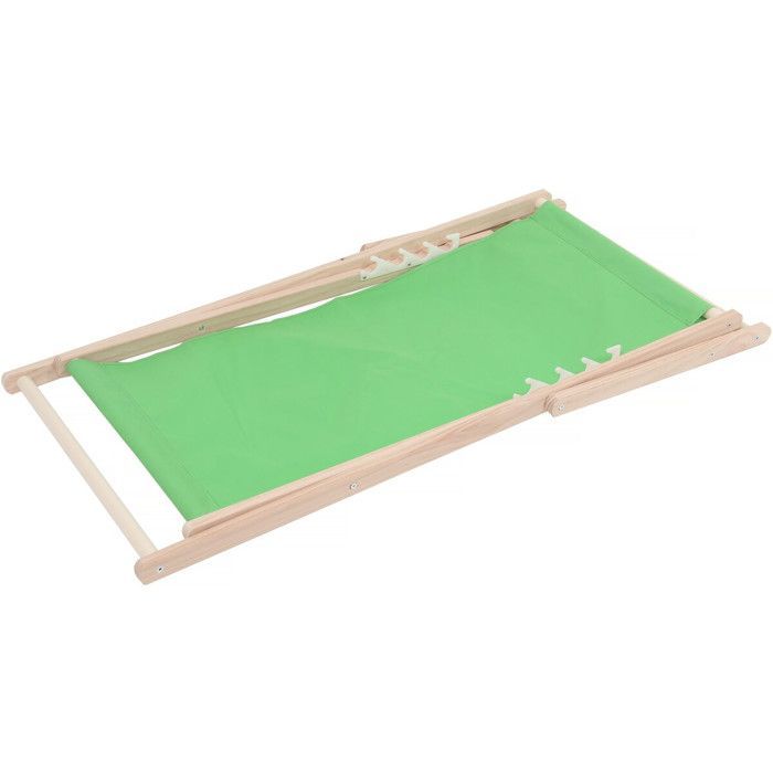 Set di 2 lettini prendisole in legno 