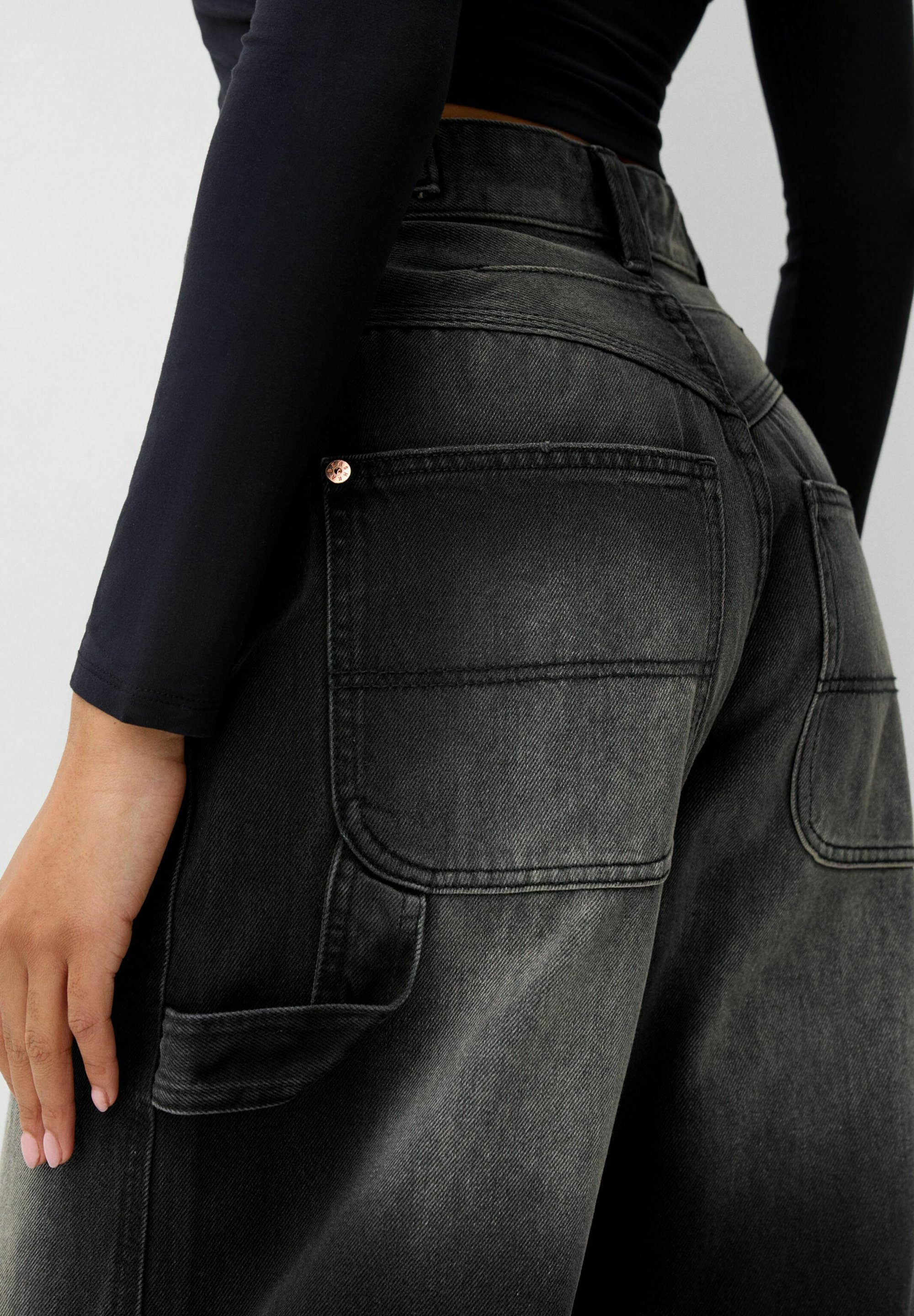 Bershka à jambes larges