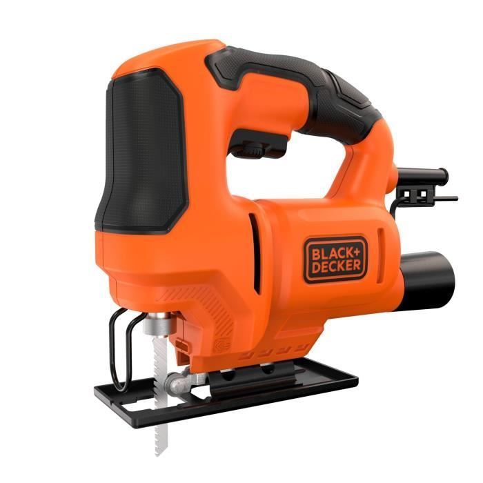 Corded jigsaw - BLACK+DECKER - BES603-QS - 400W - 18mm stroke - with blade
