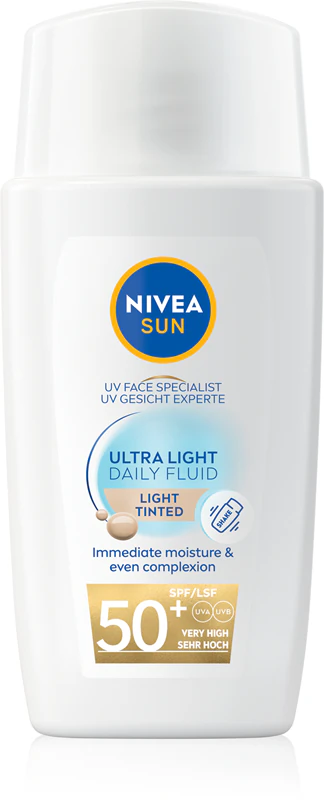 NIVEA SUN Ultra Light protetor solar líquido FPS 50+