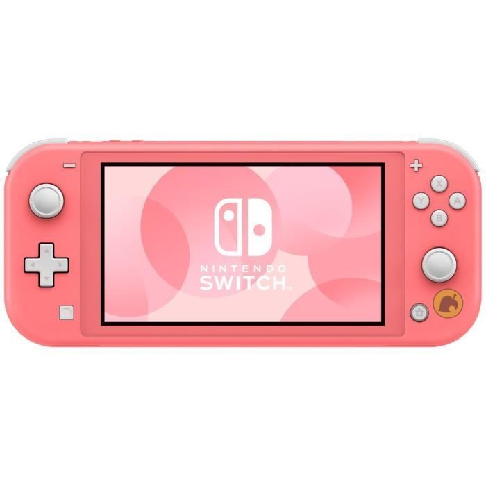Console portable Nintendo Switch Lite • Édition Limitée Marie Hawaï + Animal Crossing: New Horizons (Pré-installé)