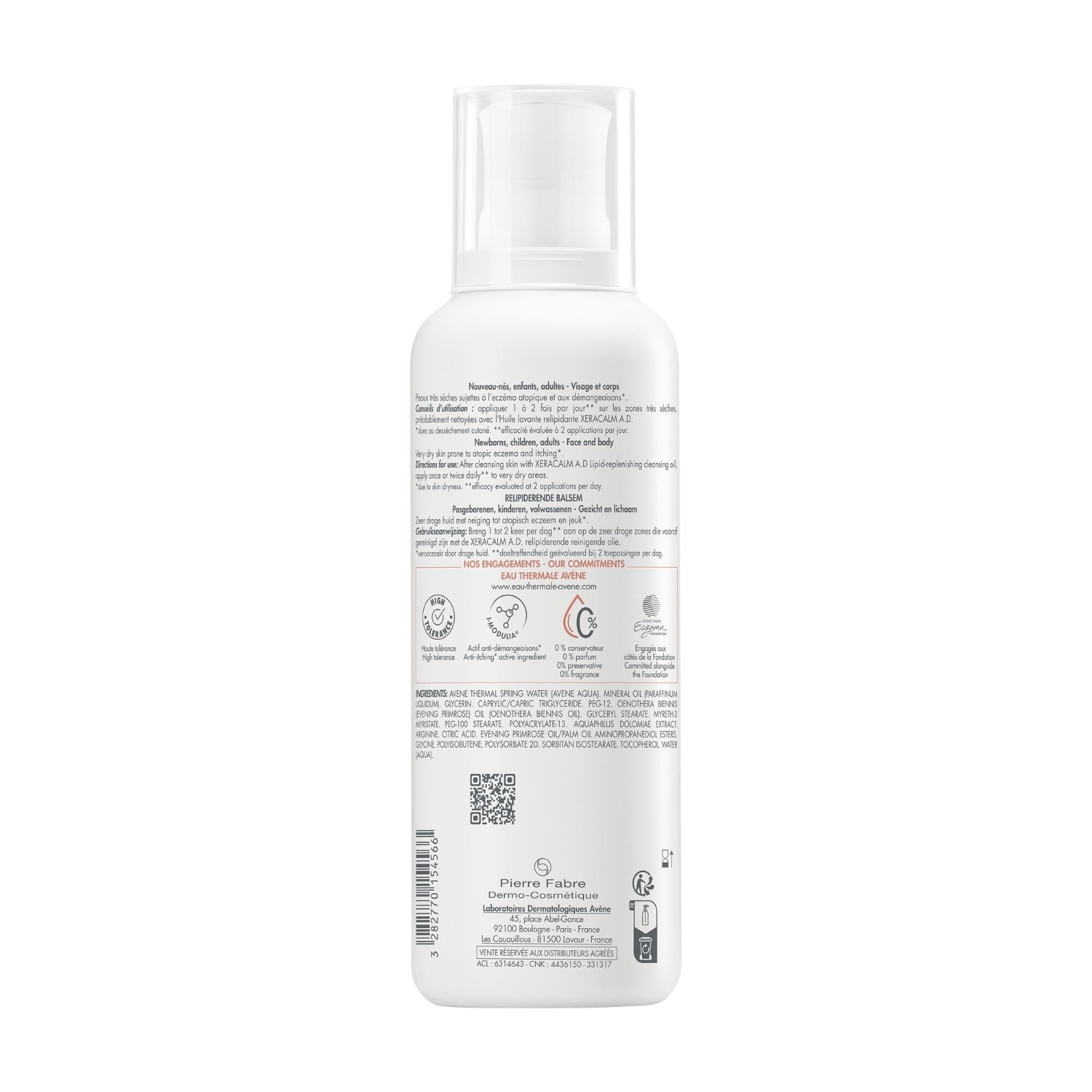 Avène Baume relipidant