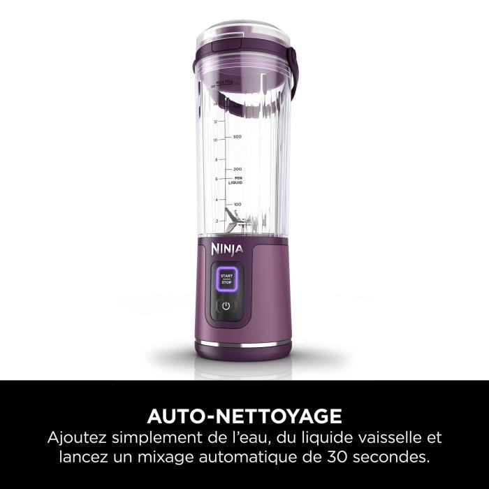 Ninja Blast draagbare blender - BC151EUPR - 530 ml kom - 2 uur batterijduur - Draadloos - BPA-vrij - Paars