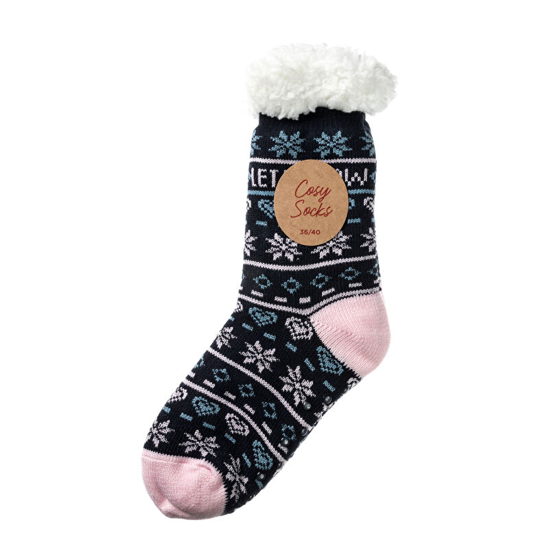 Chaussettes et collants Femme Bleu