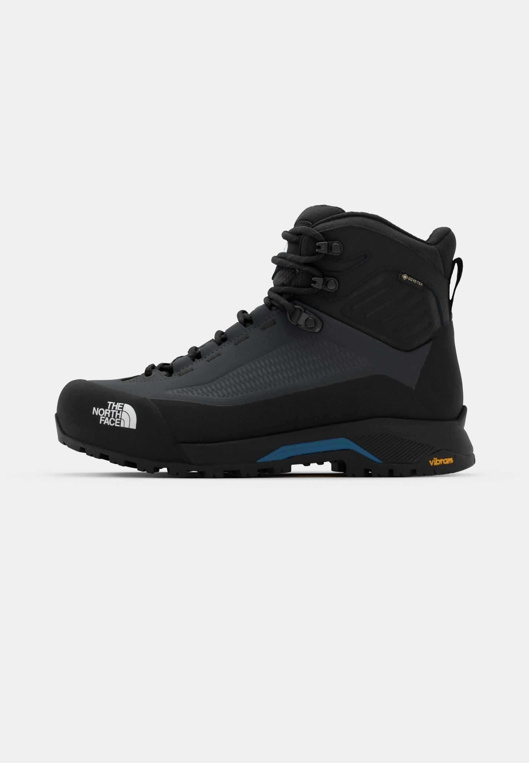 The North Face M VERTO ALPINE MID GORE TEX - Chaussures de montagne - gris asphalte/noir