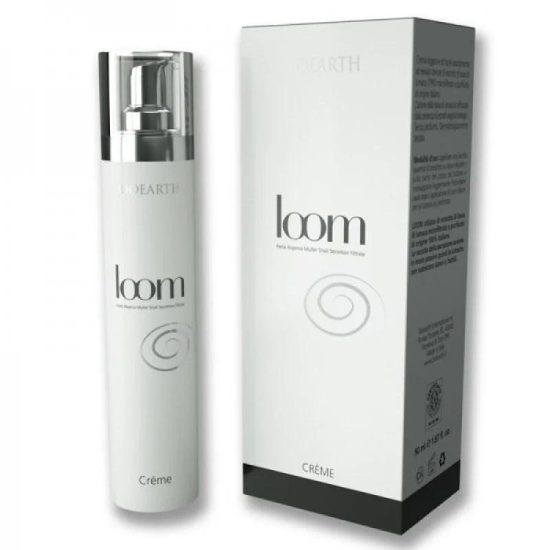 BIOEARTH Loom Crème 79% 50 ml à la bave d'escargot