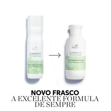 Champú revitalizante e hidratante sin sulfatos Wella Professionals Elements Renewing