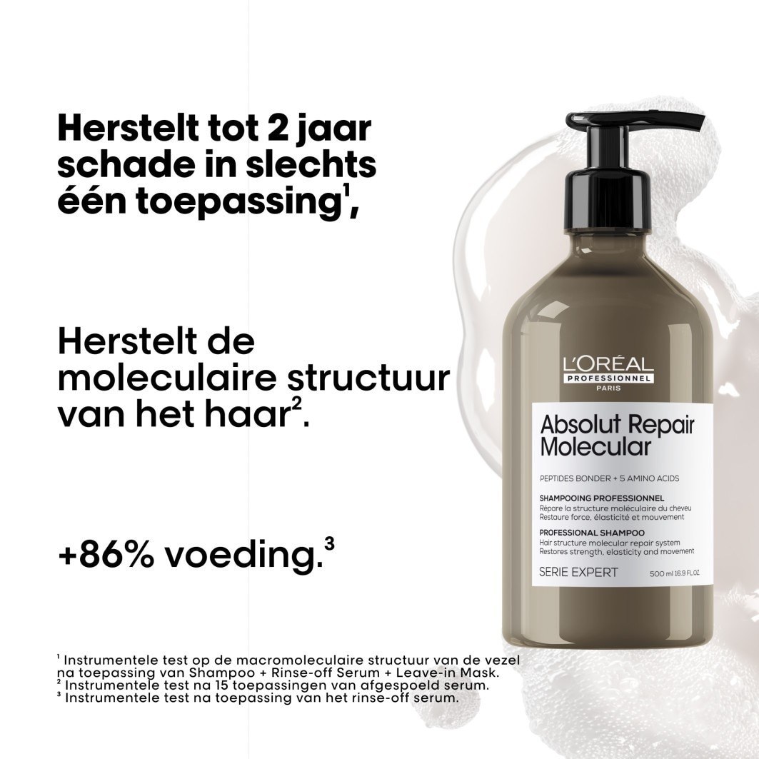 L'Oréal Professionnel šampon za lase Absolut Repair Molecular - 300 ml