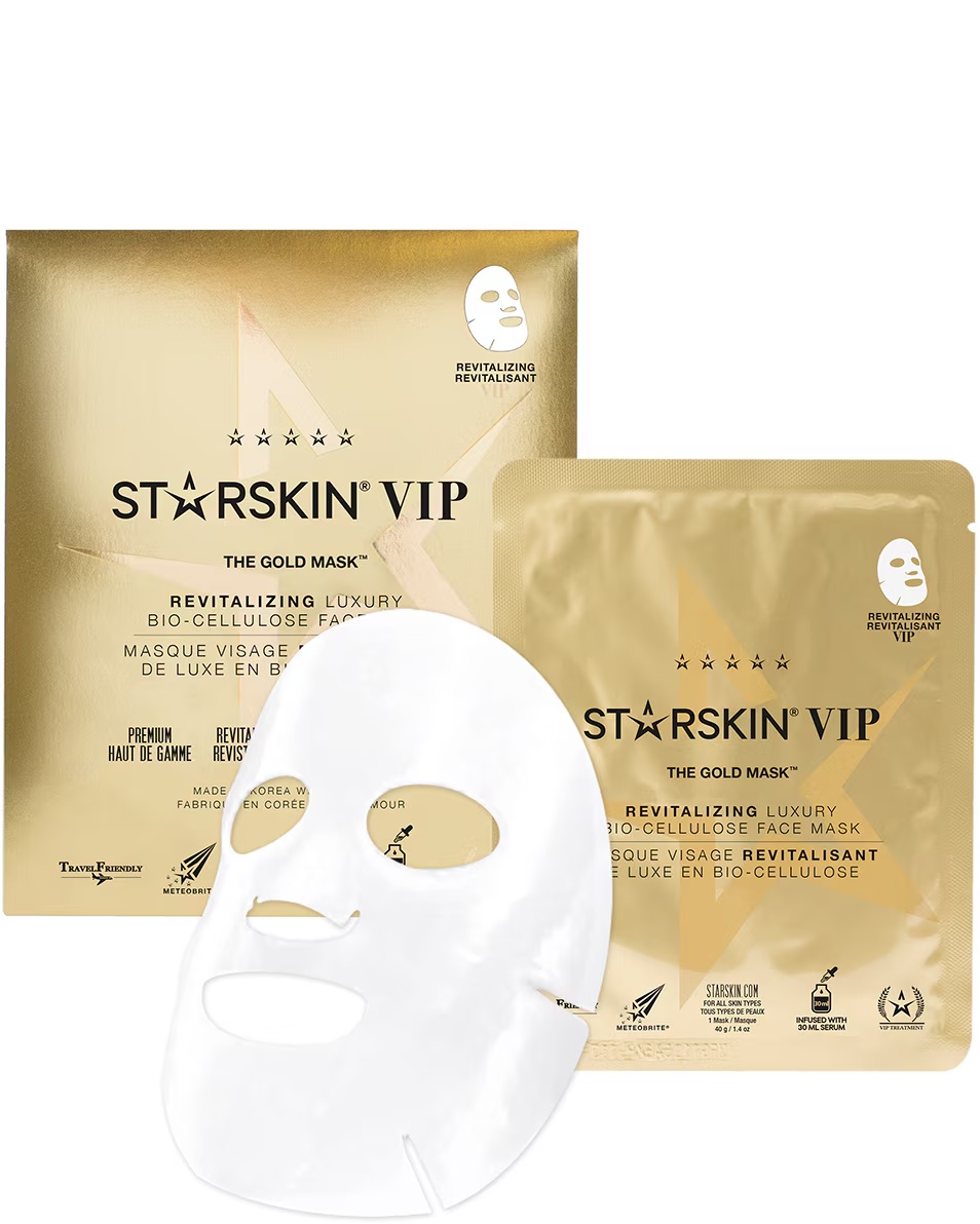 STARSKIN VIP Auksinė kolekcija auksinė kaukė