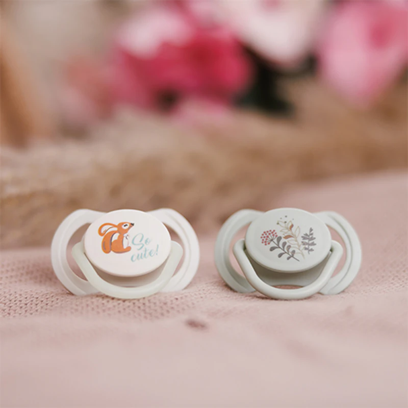 BabyOno Take Care Symmetrische siliconen fopspeen