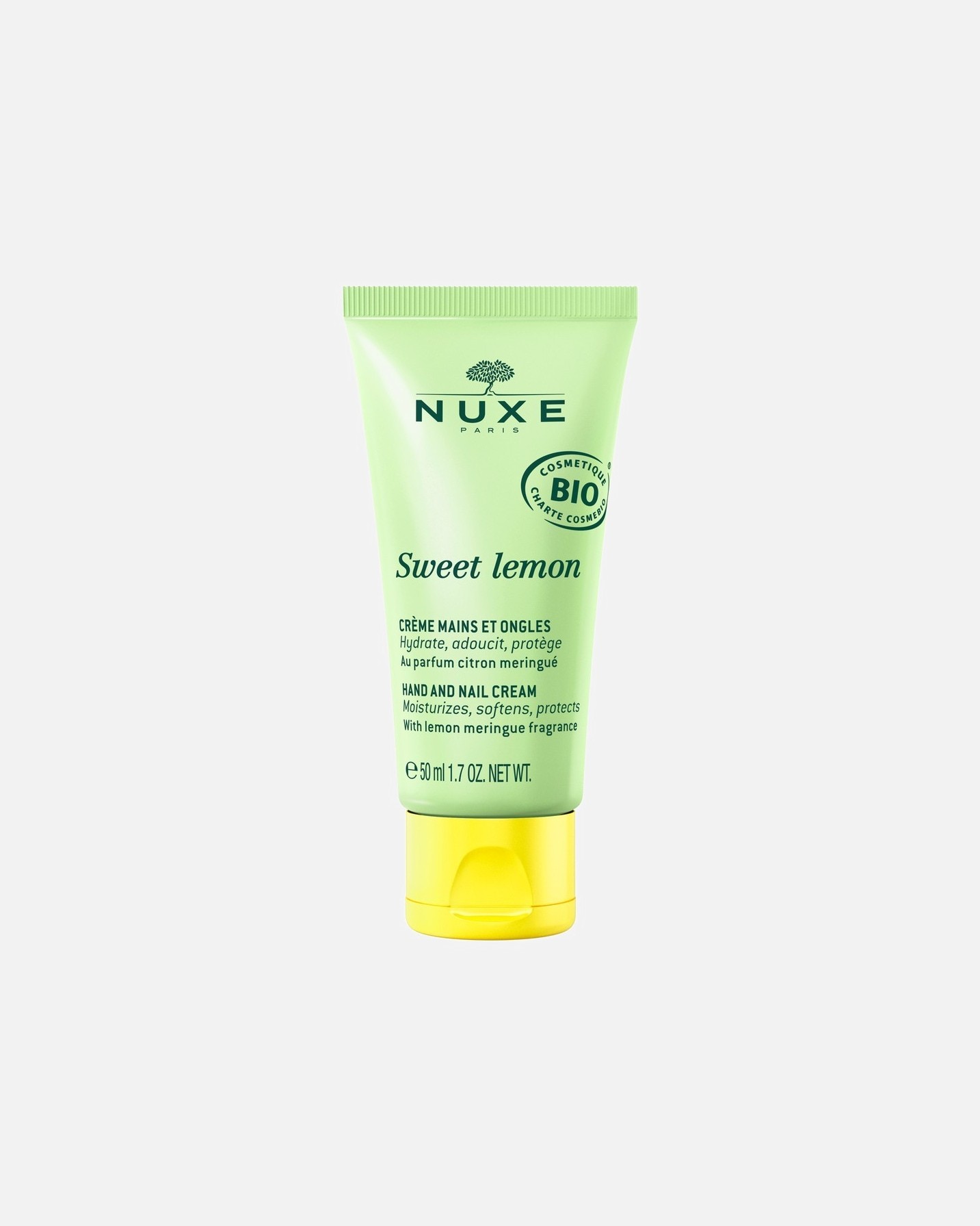 NUXE saldžiųjų citrinų rankų ir nagų kremas - 50 ml