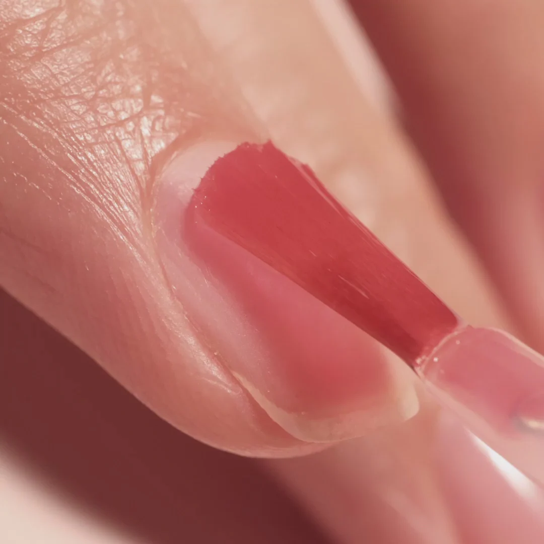 Nail art French Manucure Glow