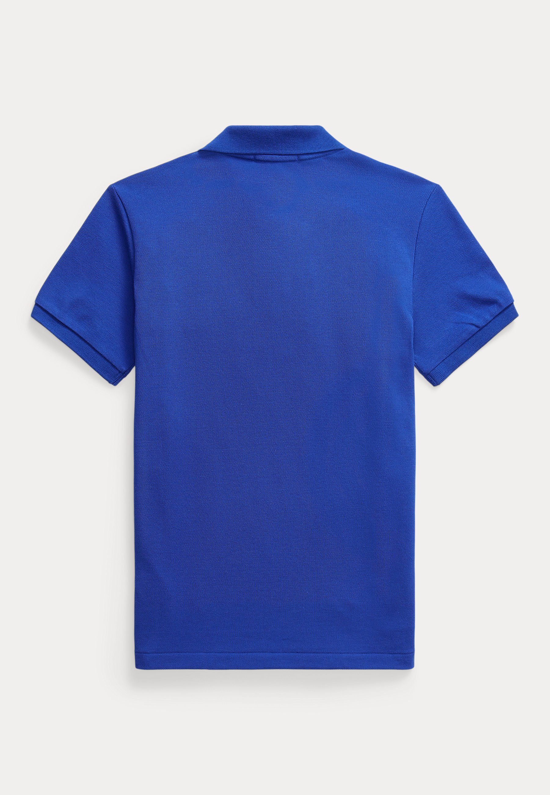 Polo Ralph Lauren Slim Fit katoenen mesh poloshirt - Poloshirt - klassiek azuurblauw