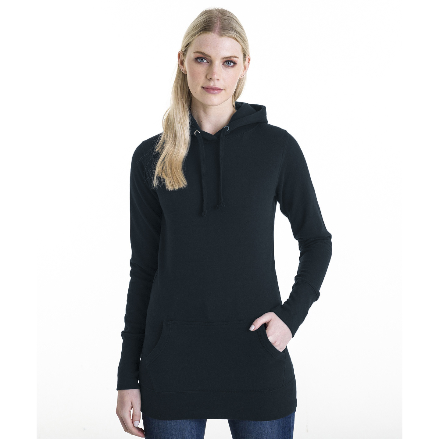 Sudadera Larga Con Capucha Awdis