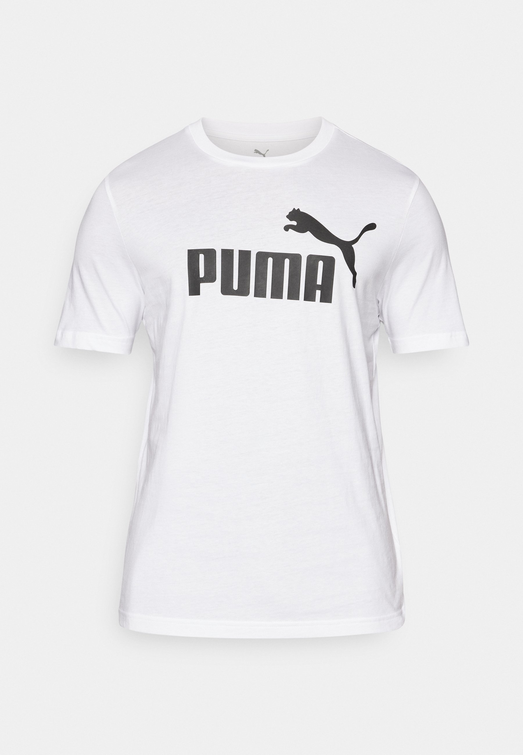 Puma Logo-T-Shirt – Bedrucktes T-Shirt – Weiß