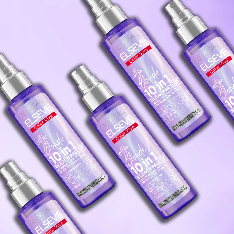 L'Oréal Paris Elseve Color-Vive leave-in spray voor alle blonde haartypes