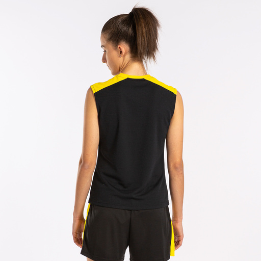 Joma Eco Championship Tanktop Schwarz Gelb