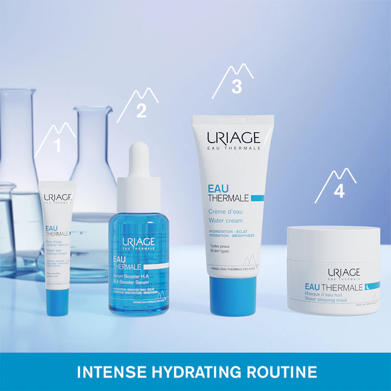 Uriage Eau Thermale Water Eye Contour Cream, een actieve hydraterende crème voor de oogcontour.