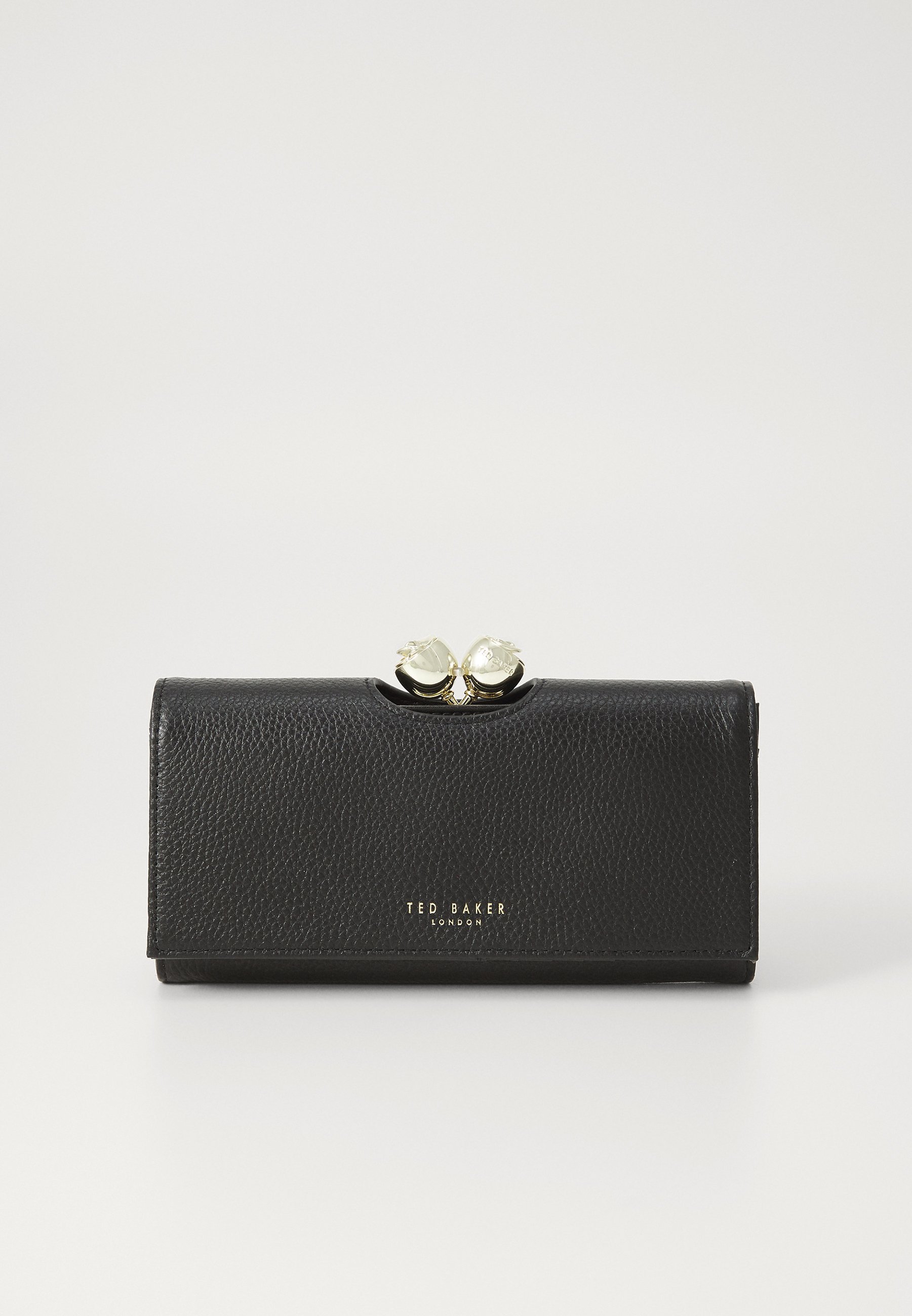 Ted Baker ROOSALI ROSE LARGE BOBBLE PURSE - Wallet - black