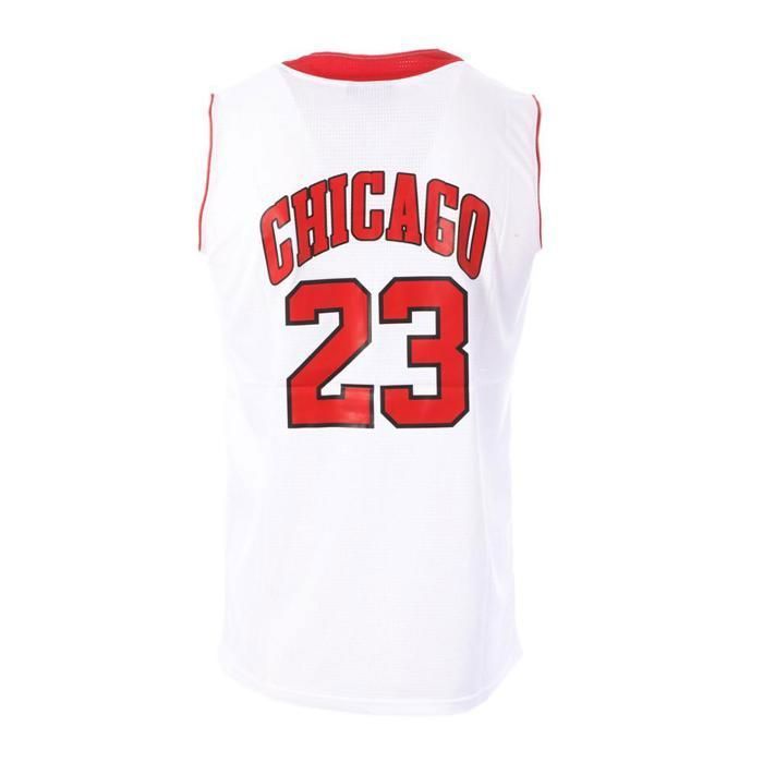 Chicago 23 Maillot de basket Blanc Homme Sport Zone