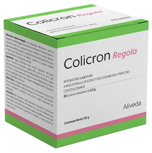 ALIVEDA LABORATORIES Colicron Regola Sachets 20 6,5G