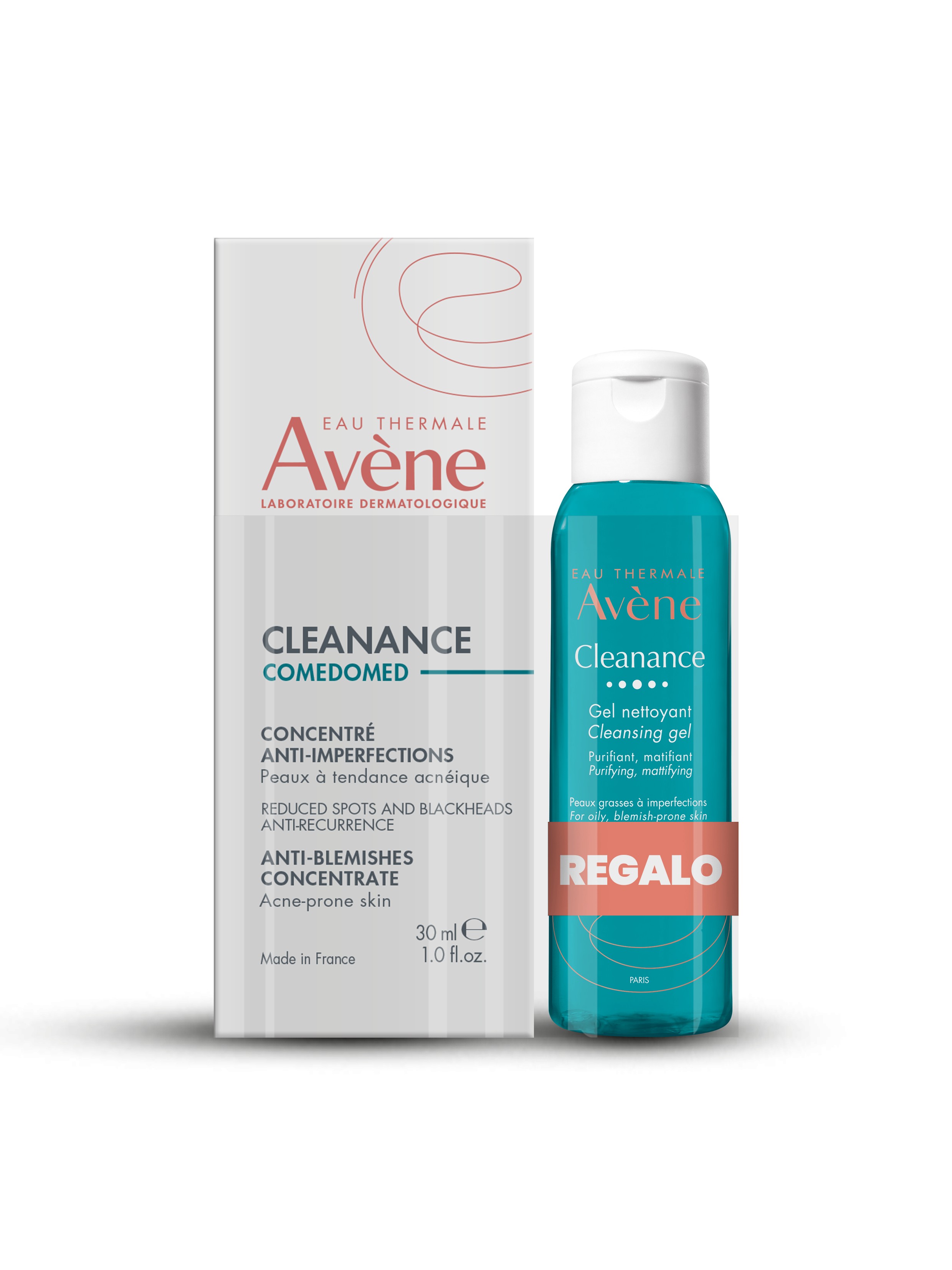 Поклон пакет Eau Thermale Avène Cleanance Comedomed Поклон сетови и паковања из апотеке