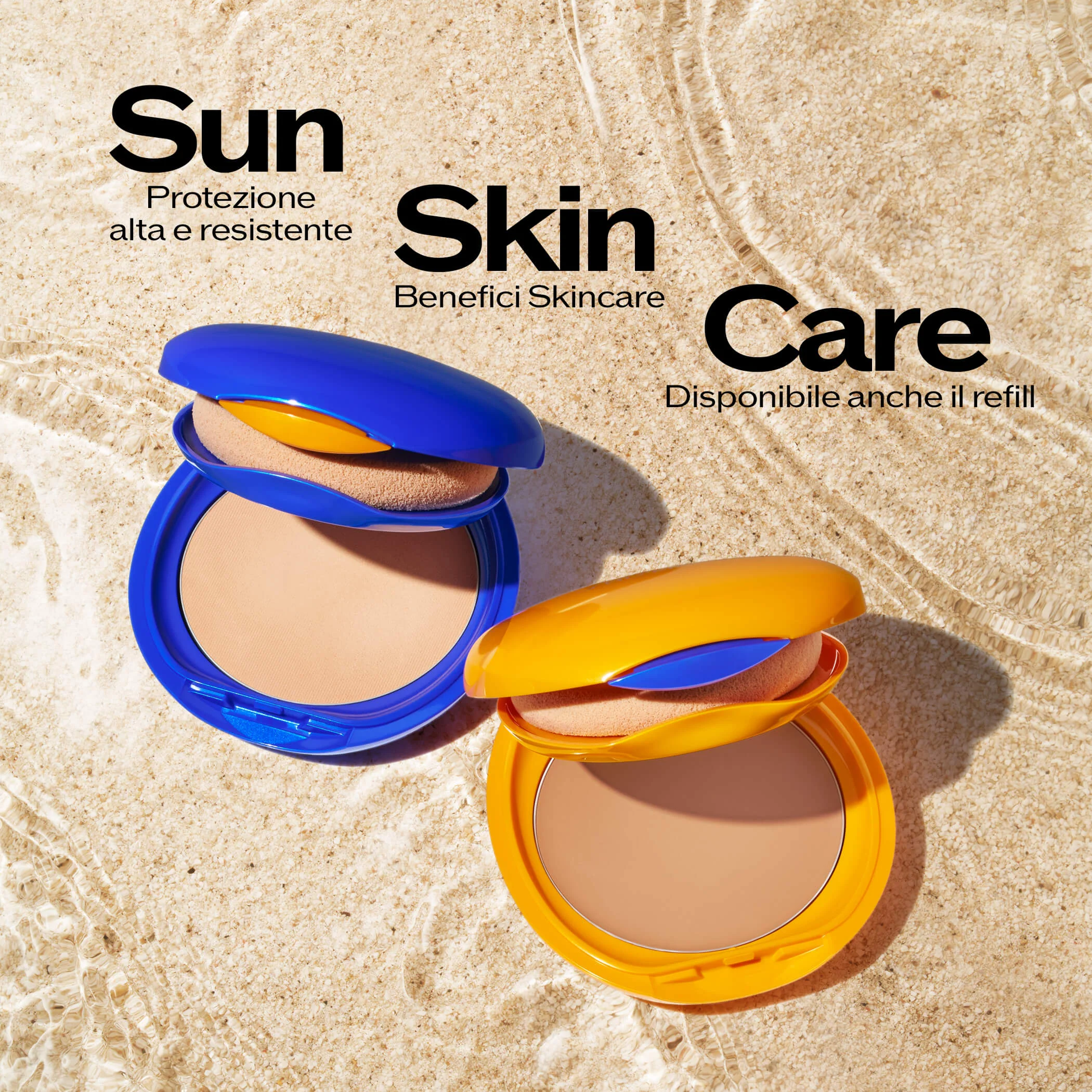 Solari Tanning Compact SPF10 - Make Up  Solare viso, Fondotinta compatto, Fondotinta crema
