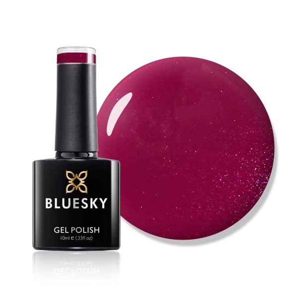 „Bluesky“ gelinis lakas – raudonas blizgutis