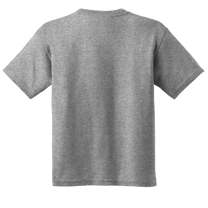 Gildan Basic T-shirt met korte mouwen en dik katoen