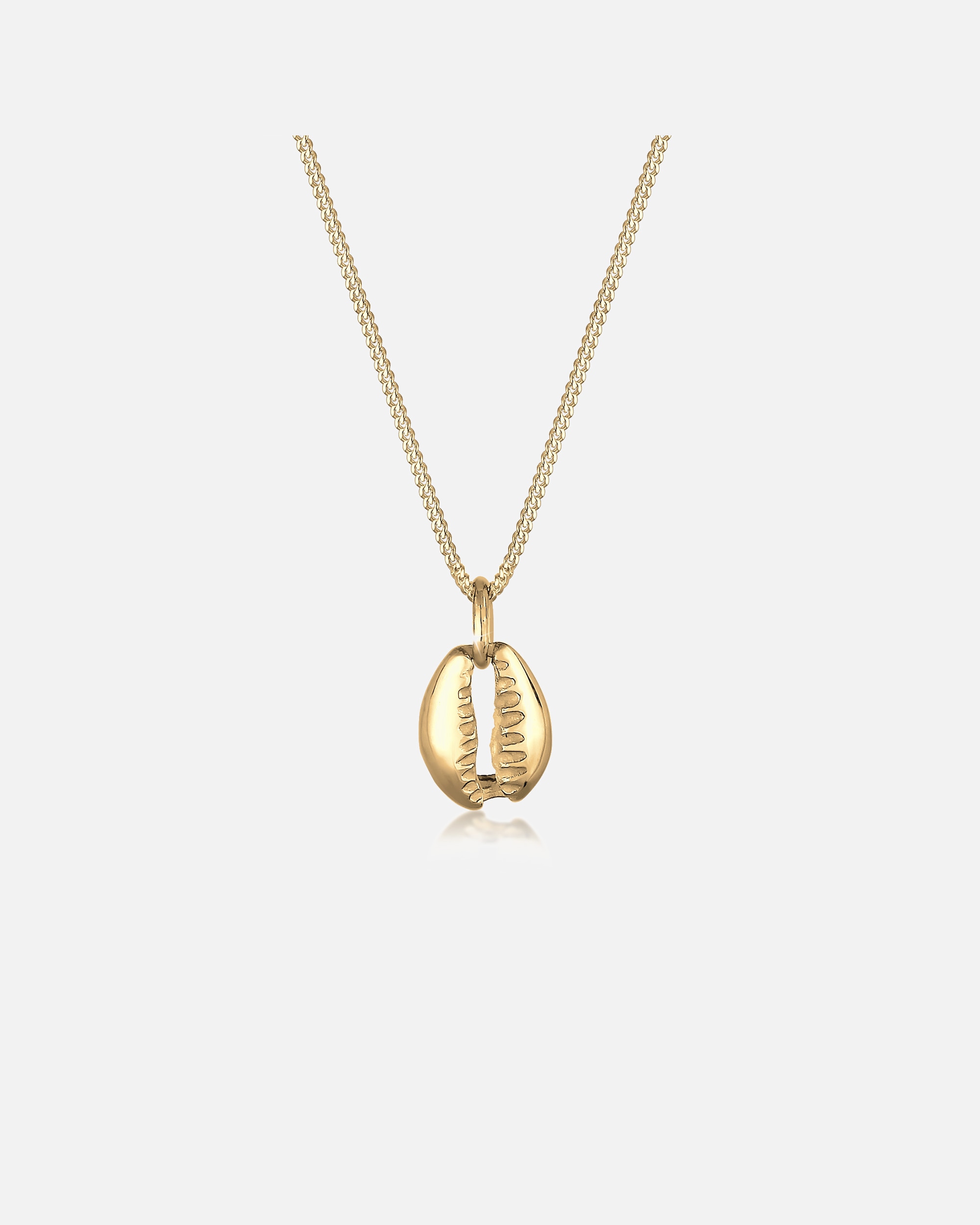 Elli Femme Pendentif Coquillage Mer Maritime - (925/1000) Argent