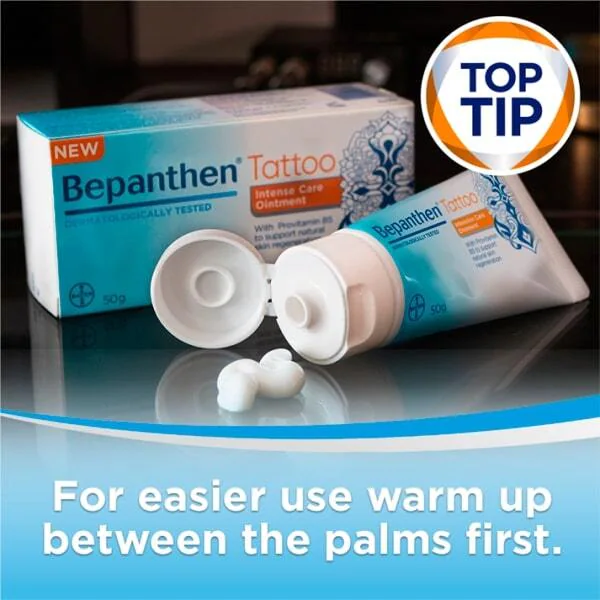 Bepanthen® Tatuointien hoitovoide provitamiini B5:llä 50 g