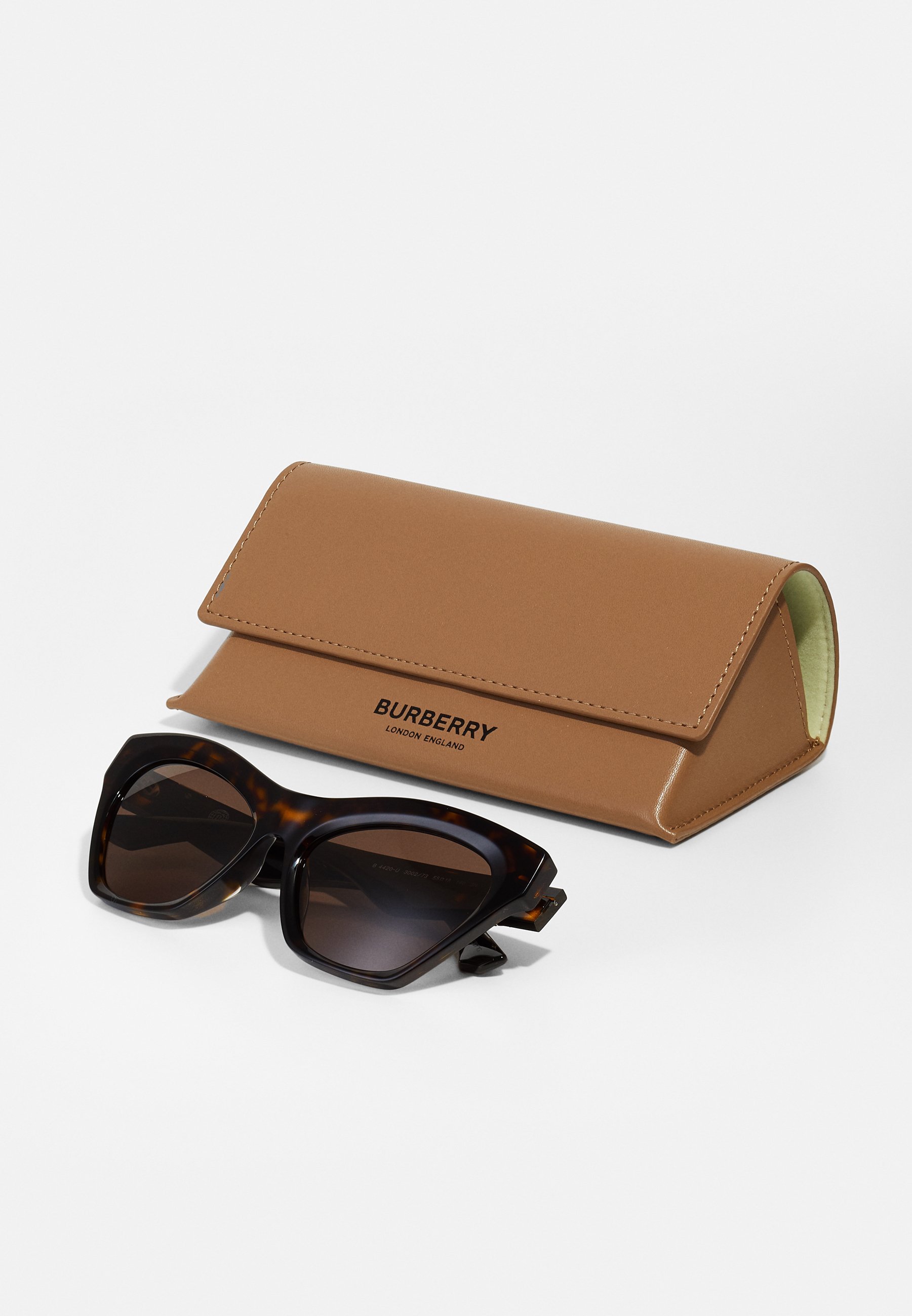 Lunettes de soleil Burberry - havane foncé/marron foncé
